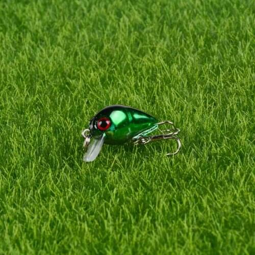 1pcs Hard Minnow Fishing Lure 2.6cm 1.9g Sinking Crankbait Wobblers Isca Artificial Bait For Trout Bass Carp Lures H011