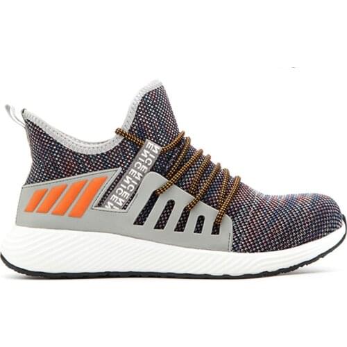 2021 Fashion High Quality Lightweigheakers Breathable Shoes Safety Work Shoes Construction Men Outdoor Steel Toe Cap Shoes