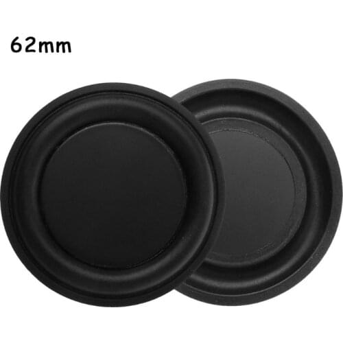 62mm Passive Radiator Subwoofer Speaker Vibration Membrane Bass Rubber Woofers