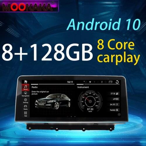 Car Video Radio Android Radio DVD Player Audio Multimedia For BMW X3/X4 2014-2018 NBT 12.3inch GPS HD Touch Screen Radio