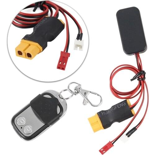 RCTOYFUN 1 Set Winch Wireless Remote Control Receiver XT60 Male Upgrade For 1/10 RC Crawler Axial SCX10 Traxxas TRX4 Tamiya CC01