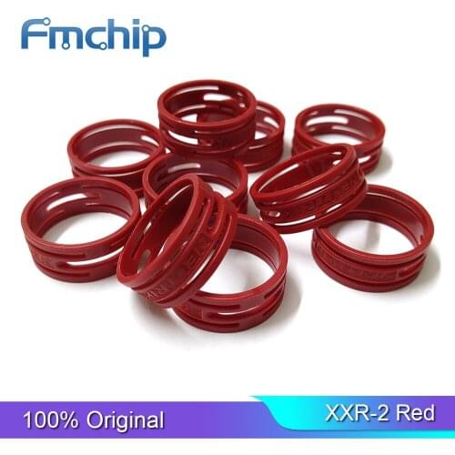FMchip XXR-2 XLR Connectors XX SER CODE RING RED Female Standard Accessories Connectors
