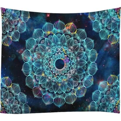 Tapestry Wall Hanging Bedspread Beach Towel Table Cloth Yoga Mat Home Deco Living Room Decoration India Mandala Free Shipping