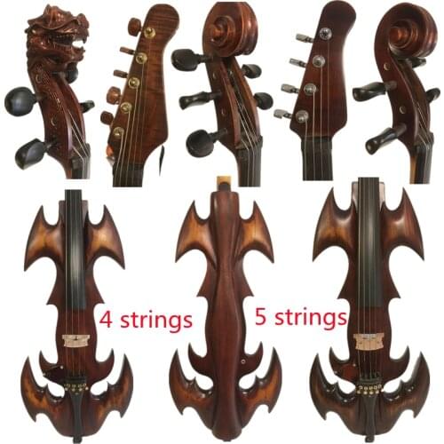 Cello 4/4 Electric Acoustic Cello Hand Made Maple Spruce Full Size