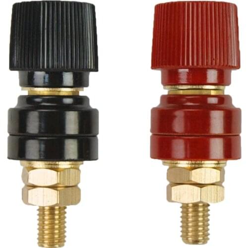 New 5/16” Stud Premium Remote Battery Power Junction Post Connector Terminal Kit Car Auto Power Supply Terminals Binding Post