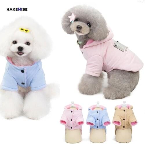 Dog clothes 2019 New Dog Coat Jacket Hoodie Winter soft and warm two legs for small dog medium dogs size S-XXL free shipping