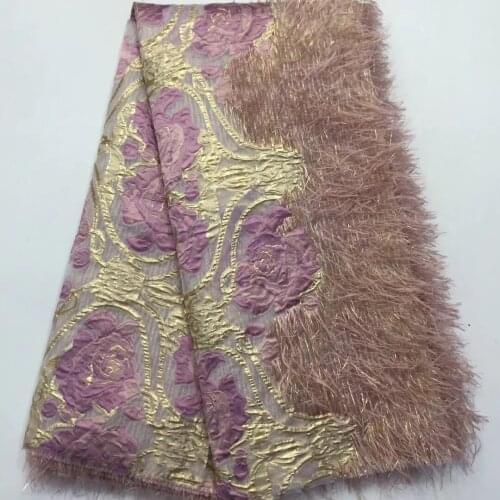 Brocade Lace Material African Lace Fabric 2021 Nigerian Party High Quality French Embroidered Tulle Lace Fabric D36191