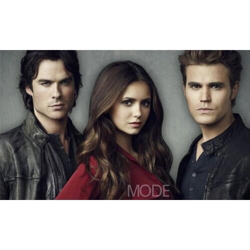 Full Round 5d Diy Diamond Painting "the Vampire Diaries" Diamond Embroidery Cross Stitch Patterns Diamond Mosaic Home Decor Gift