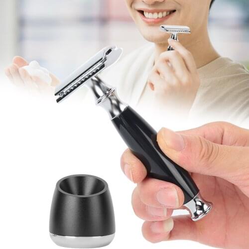 Detachable Manual Razor Men Male Double‑Sided Blade Safety Shaving Knife for Home Salon