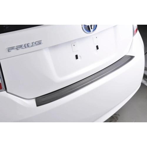 SUS304 Stainless Steel Rear Scuff Sill Trim Car Styling Cover Accessories for Toyota Prius 30 ZVW30 2010-2015