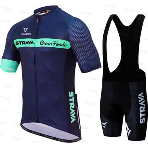 Cycling Jersey 2021 Pro Team Strava Cycling Clothing Summer MTB Cycling Shirts Men Bike Jersey Triathlon Ropa Ciclismo Hombre