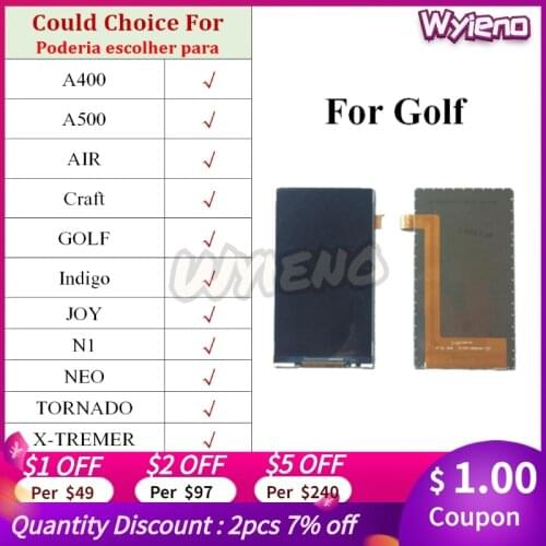 Wyieno For Explay A400 A500 Air Craft Golf Indigo Joy N1 NEO Tornado X-tremer Module LCD Display Screen + tracking