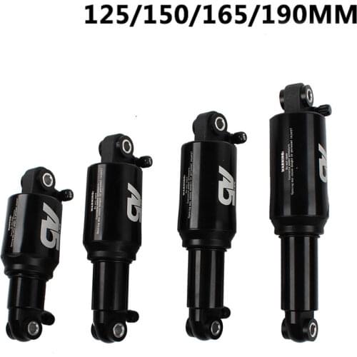 Bike Rear Shocks Ultra-light Solo/Dual Air Suspension Mountain Bike Rear Shocks Back MTB Electric Bicycle Air Absorber