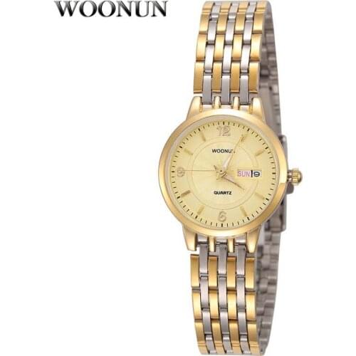 2020 Ladies Watches Beatiful Women Watches Luxury Gold Watches Women Stainless Steel Date Day Quartz Watches Relogio Feminino