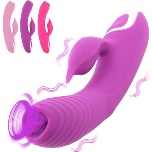 21cm Magic Wand Vibrators For Women Clitoris Sucker G Spot Licks Vaginal Massager Masturbator Dildos Anal Plug Sex Toys Erotic