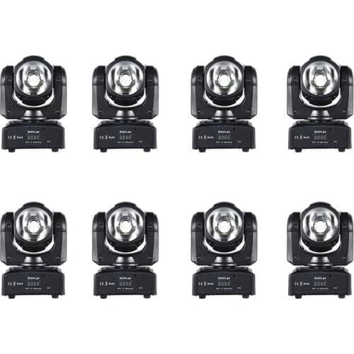 8pcs/lot 60W LED Moving Head Light RGBW 4 in1 Beam dj nightclub equipment DMX512 China 60w moving heads