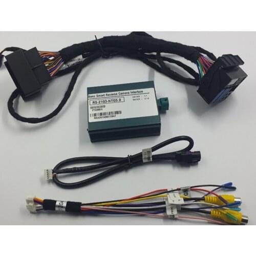 Car Reverse Camera Integration Interface For Mercedes Benz CLA200 2015 With Parking Guidelines