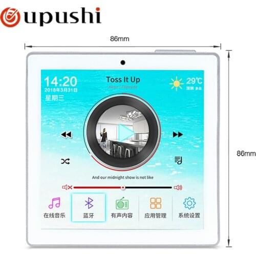 Oupushi B5 new Home Hotel Store Audio visual in wall background music controller, Bluetooth digital ,home theater cinema system