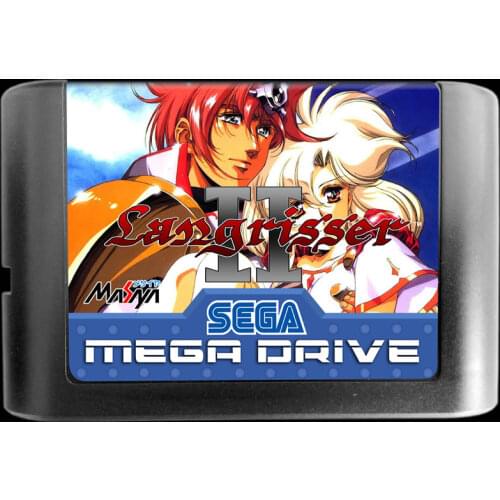 MD Game : Langrisser II ( Europe PAL Version!! English Language!! )