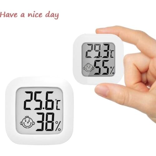 Mini Digital LCD Indoor Convenient Temperature Sensor Humidity Meter Thermometer Hygrometer Gauge