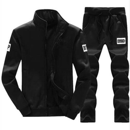 NEW Sportswear 2019 Running Winter Autumn Tracksuit woman Sport Brand Tracksuits Outwear Set 2 pieces Sportswear Sweat Suit Men