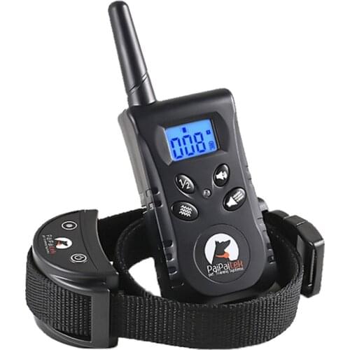 PaiPaitek PD 520V-1Training Collar With Remote Dog Bark Collar Rechargeable Dog Training Vibrate Collar With Remote