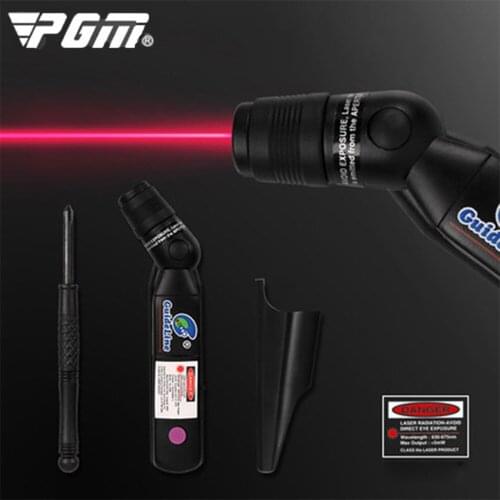 PGM Golf Putter Training Aim Line Corrector Improve Aid Tool Practice Laser Sight Pointer Putting Training Black Golf Accessorie
