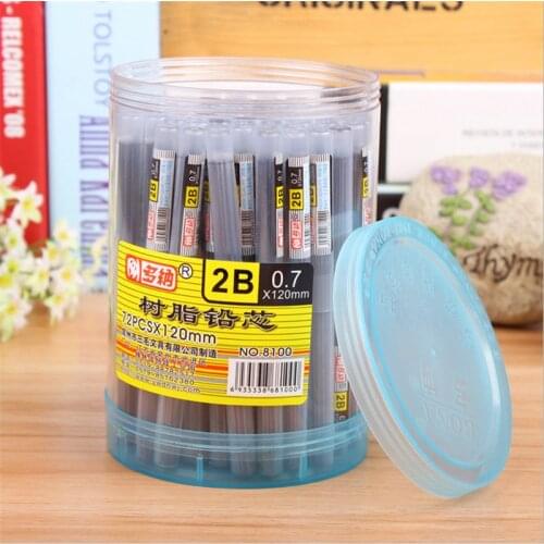 B422 2B resin lead 0.5 doner 0.7 automatic pencil lead student prize gift wholesale Office translation student utensils