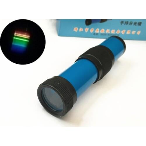 Handheld Spectroscope Light Emission Spectroscopy Spectrum Physics Optical Science Teaching Instruments Experimental Apparatus