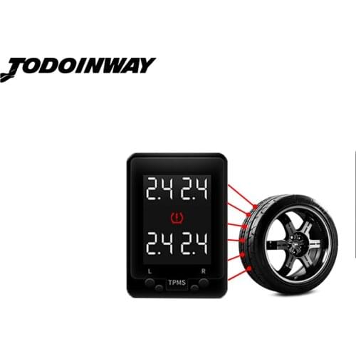 For Toyota Fortuner 2017 Hilux 2017 OBD TPMS Display Tire Pressure Security Monitor Tire Underinflated Alarm Monitoring Tracker