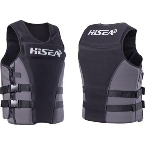 Professional New Adult Life Vest Neoprene Nylon Floating Clothing Buoyancy Life Jacket Surfing Drifting Motorboat Clothing