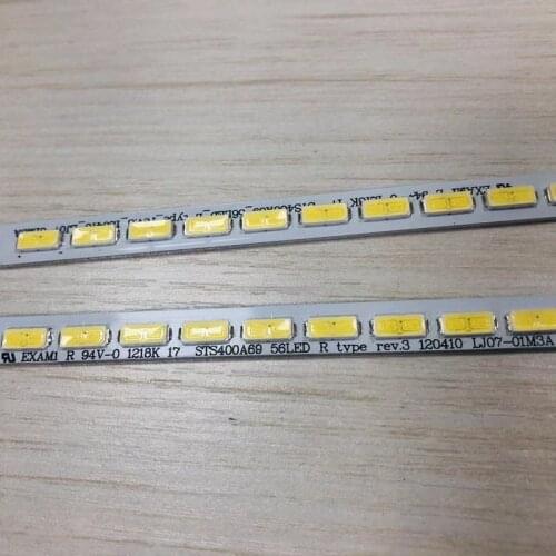 LED Backlight Lamp strip For STS400A64 LJ64-03514A 2012SGS40 7030L 56 REV 1.0 High LJ64-03501A STS400A75 40-LEFT 40PFL5007T