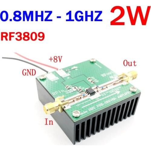 0.8MZH-1Gmz 2W W High Power High linearity RF Broadband power amplifier FOR BTS transceivers