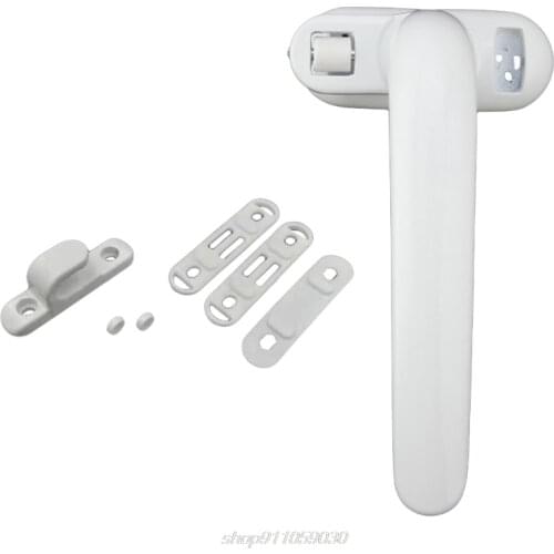 1Set Durable Metal Doors Lock Handle Sliding Window Handles Security Hasp for Hardware Left/Right Adjustable M22 21 Dropship