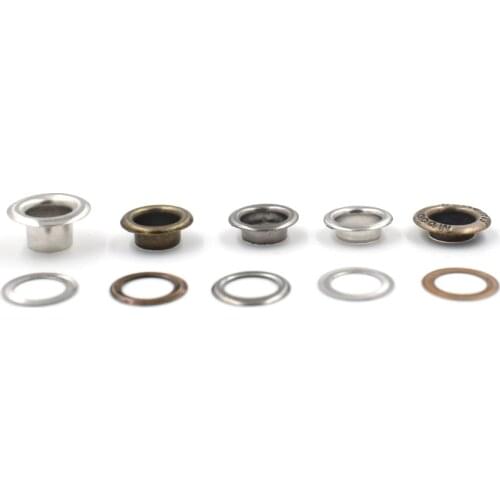 100pcs/lot 8mm Metal hole. Ventilation holes. Eyelets.Black metal corns. Canopy cloth rope hole. Clothing & Accessories