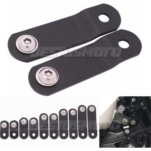 25/35/50/63/76MM Motorcycle Gas Tank Lift Kits Raise Tank Lift Modified Risers For Harley Sportster XL 883 1200 48 72 Dyna