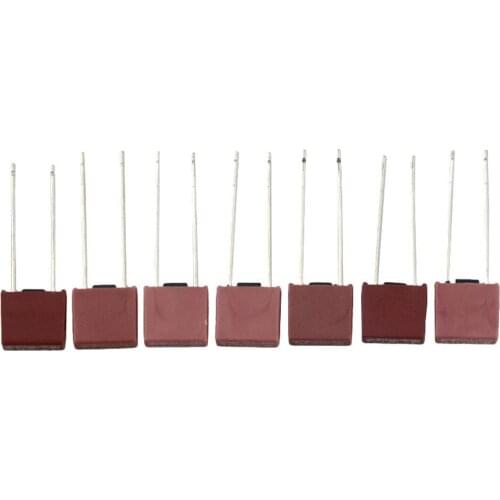 50PCS 0.5A 1A 2A 3.15A 4A 5A 6.3A 250V 392 Square Plastic Fuse T2A For LCD TV Power Board Commonly Used Fuses Slow Blow Fuse
