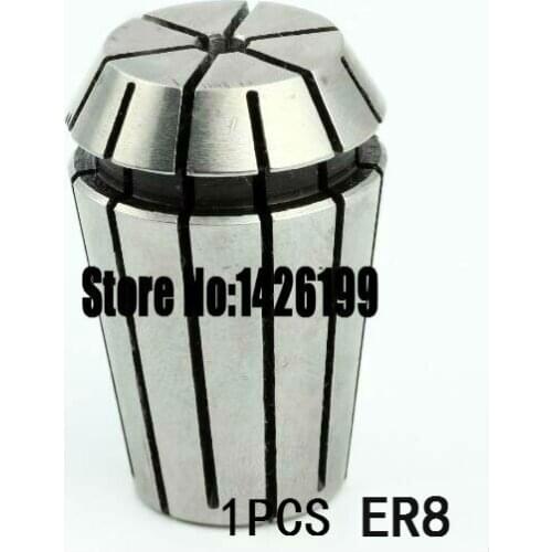 Free freight ER8 1PCs clamp set 1mm to 5 mm Range for milling CNC engraving machine tool motor axis