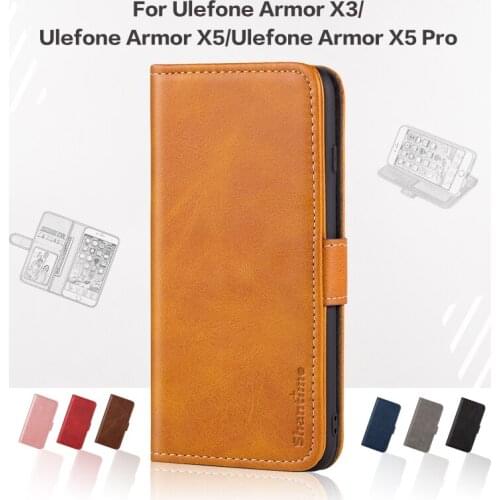 Flip Cover For Ulefone Armor X3 Case Luxury With Magnet Wallet Case For Ulefone Armor X5 Ulefone Armor X5 Pro Phone Cover