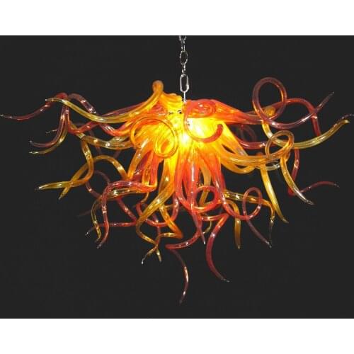 Hot Sale CE/UL Contemporary Pendant Lights LED Bulbs Beautiful Hand Blown Glass