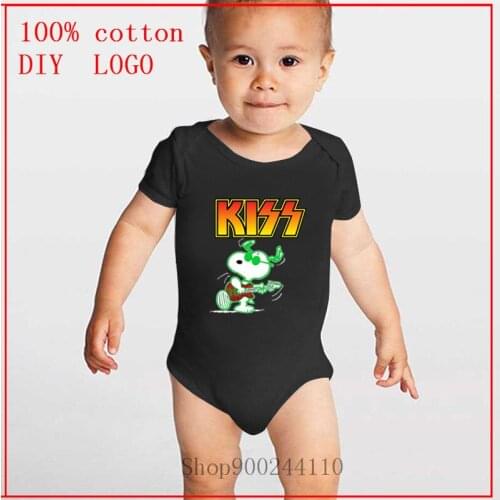 Band Kiss musical Bodysuit Baby Body Suit Baby Newborn Baby Summer Unisex Baby Jumpsuit Ropa de bebe Infant Short Sleeve