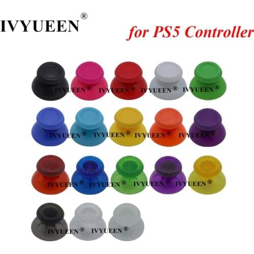 IVYUEEN for PlayStation 5 PS5 DualSense Wireless Controller Thumbstick Analog Thumb Sticks Grip Cover Joystick Caps Accessories