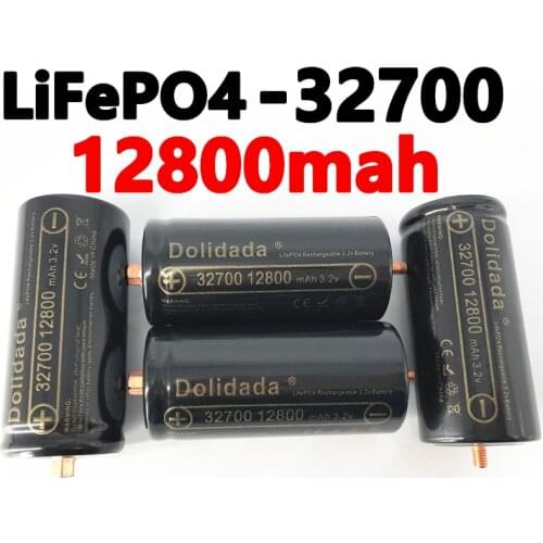 Original Brand 32700 12800mAh 3.2V lifepo4 Rechargeable Battery Professional Lithium Iron Phosphate Power Battery with screw