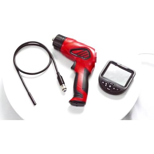 CE FCC Real-time Temperature Display Camera 8.5mm Probe One Hand Carry industrial Video Endoscope