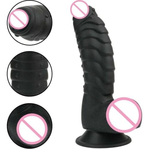 APHRODISIA Realistic Big Dildo Life like Large Dong With Suction Cup and Nubs Soft Anal Plug Adult Sex Toys for woman for couple