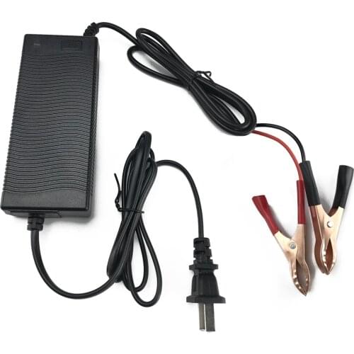 Output 14.6V 10A Lifepo4 Battery Pack Charger with EU Plug Clips Charge DC Joint Adapter Input 100-240V