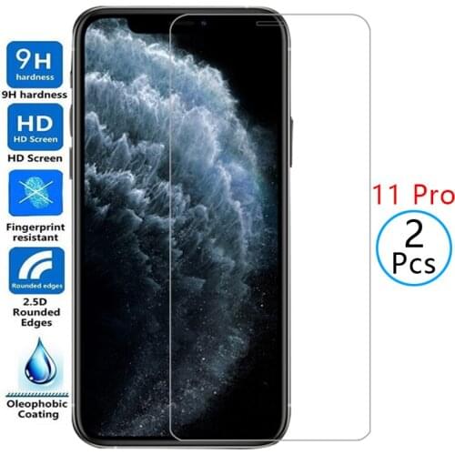 Protective tempered glass for iphone 11 pro screen protector on i phone 11pro iphone11pro 5.8 safety film aphone aiphone iphon