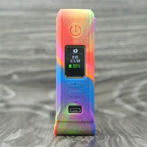 20pcs Protective Texture Case for Lost Vape Paranormal DNA 75C Silicone Skin Rubber Sleeve Shield Wrap Cover Fit DNA75C