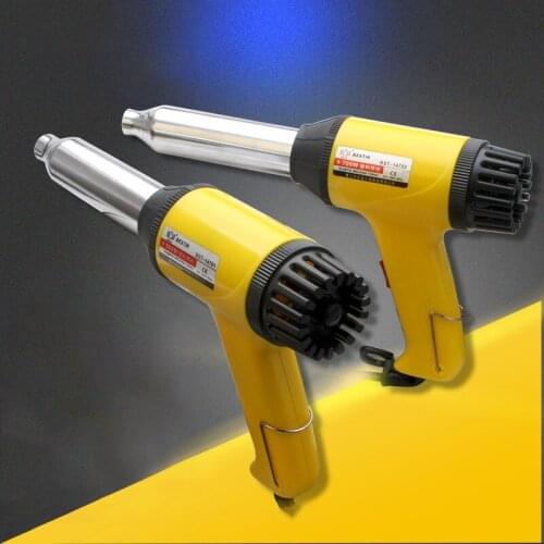 220V 700W Hot Air Gun Thermostat Car Foil Baking Gun Heat Shrinkable Film Hair Dryer Industrial Hot Air Blower BST-14702