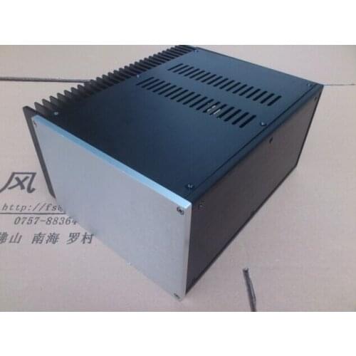 2515 Full Aluminum Single Radiator Class A Amplifier Chassis / AMP Shell / Case / DIY Box (253 * 150 * 311mm)